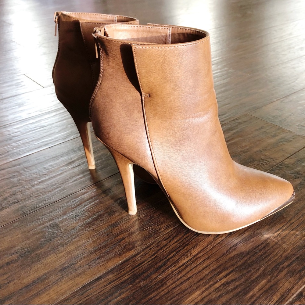 Brown High Heel Boots